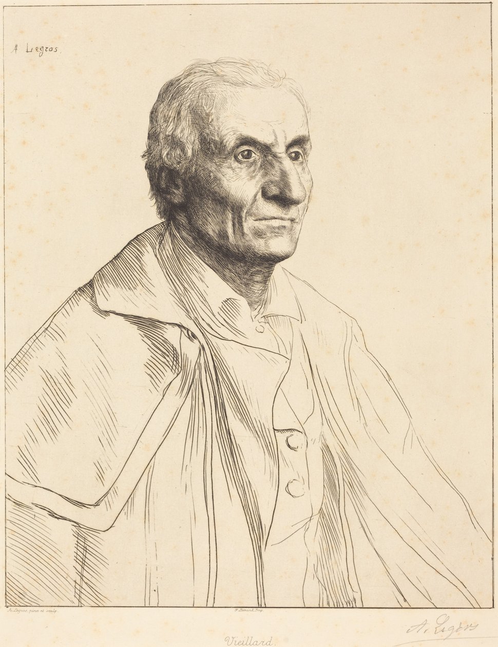 Large Spaniard (O grande espanhol) de Alphonse Legros