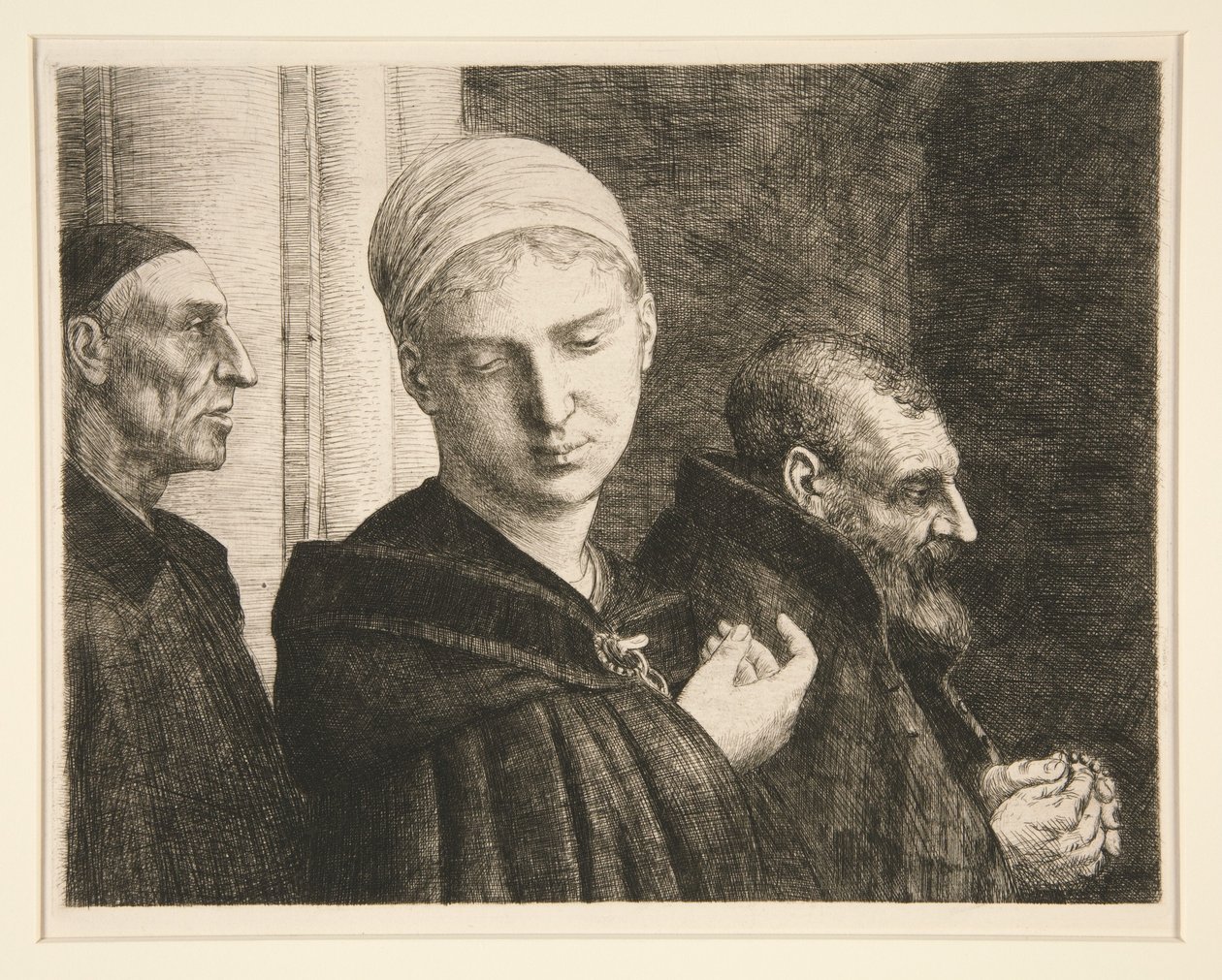 Le Baptême (O Batismo) de Alphonse Legros