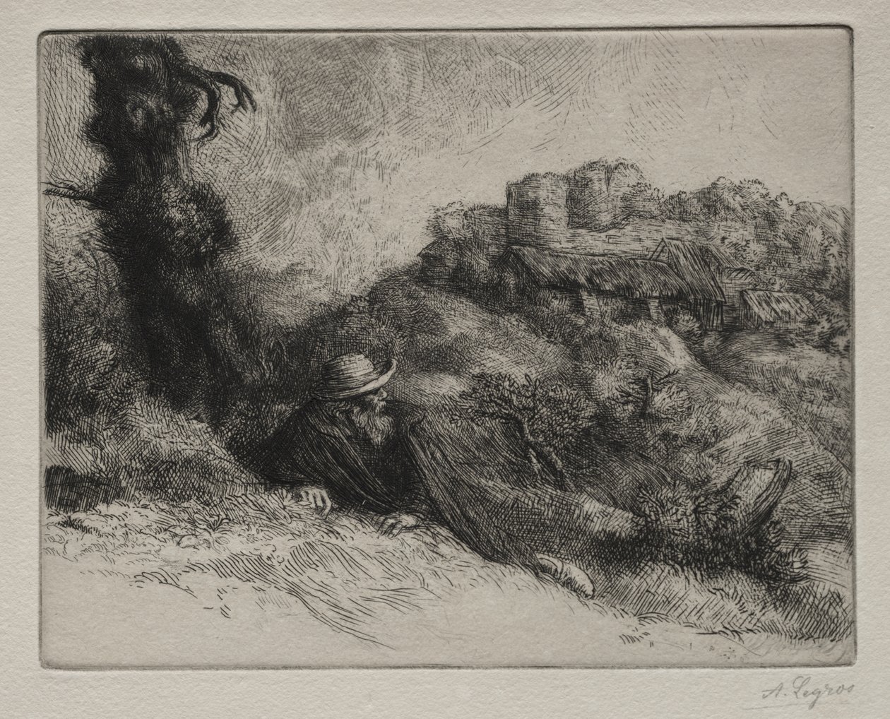 Os castelos dos fantasmas de Alphonse Legros