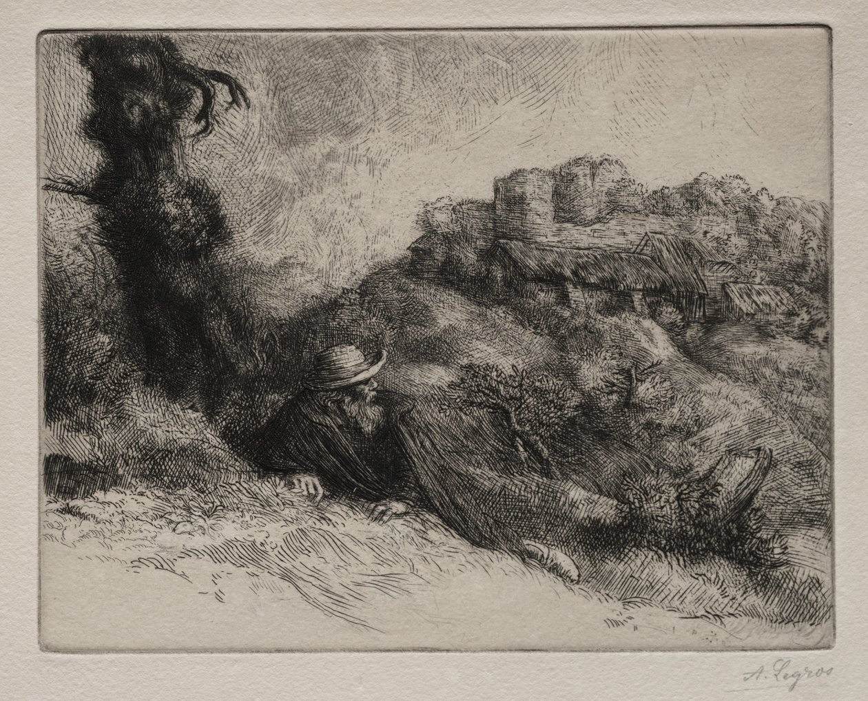 Os castelos dos fantasmas de Alphonse Legros