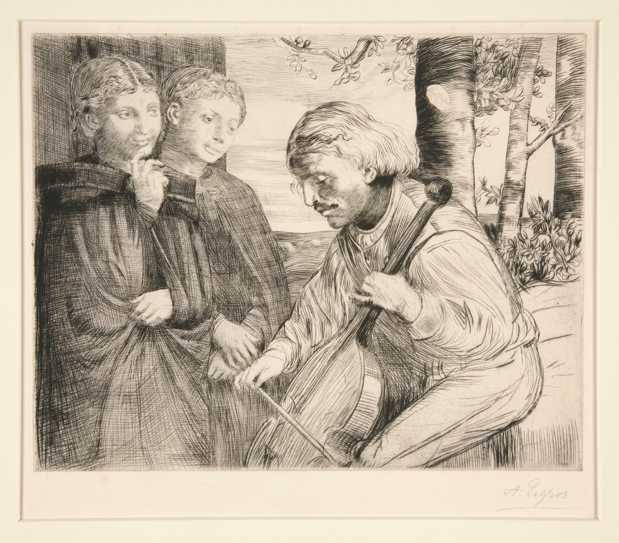 O Jogador Violento de Alphonse Legros