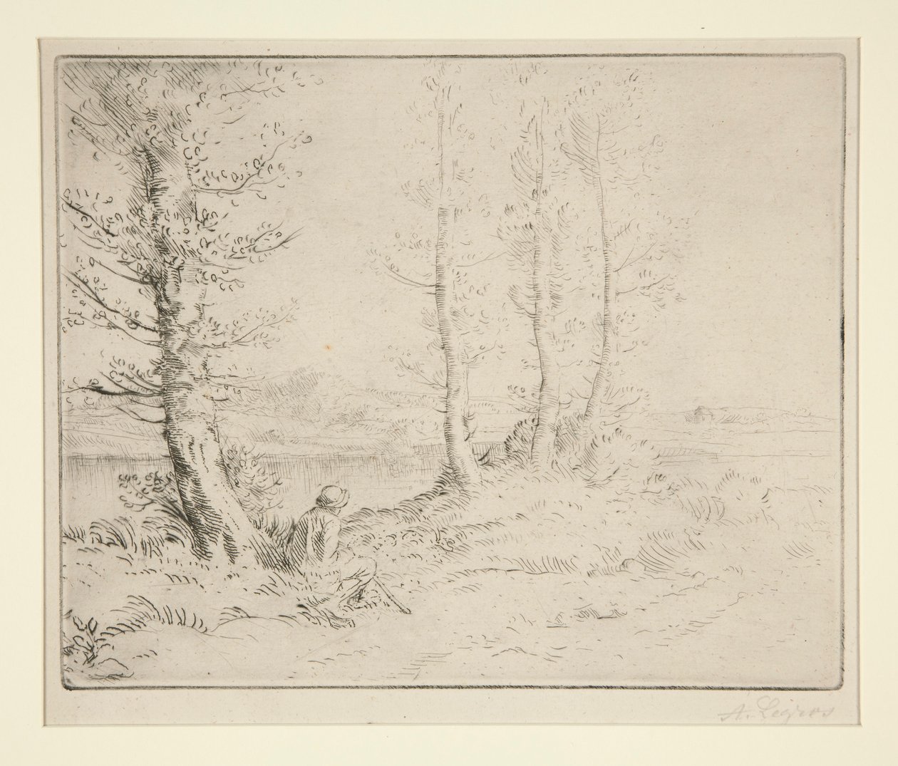 Le Long de la Rive de Alphonse Legros