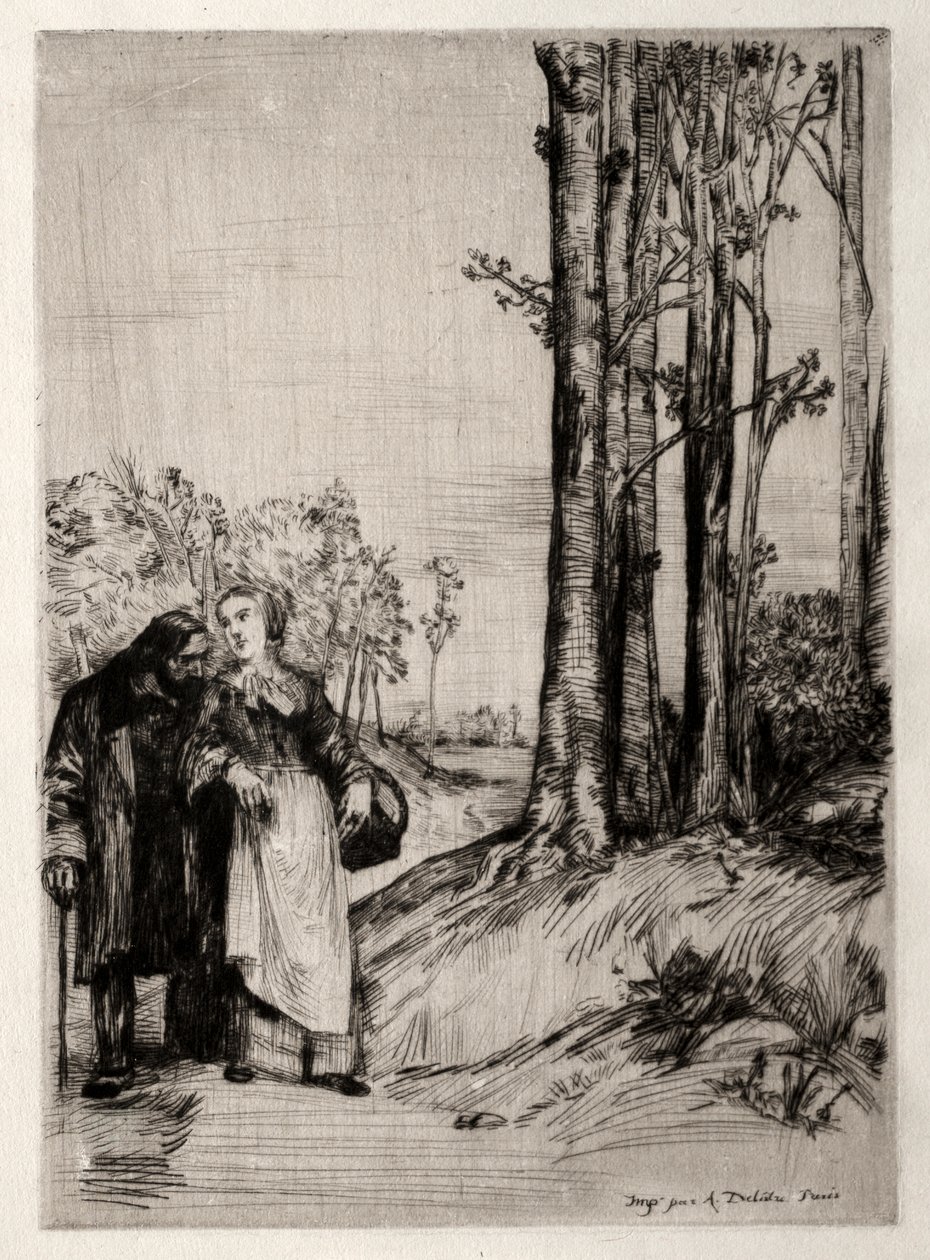 A caminhada do convalescente de Alphonse Legros
