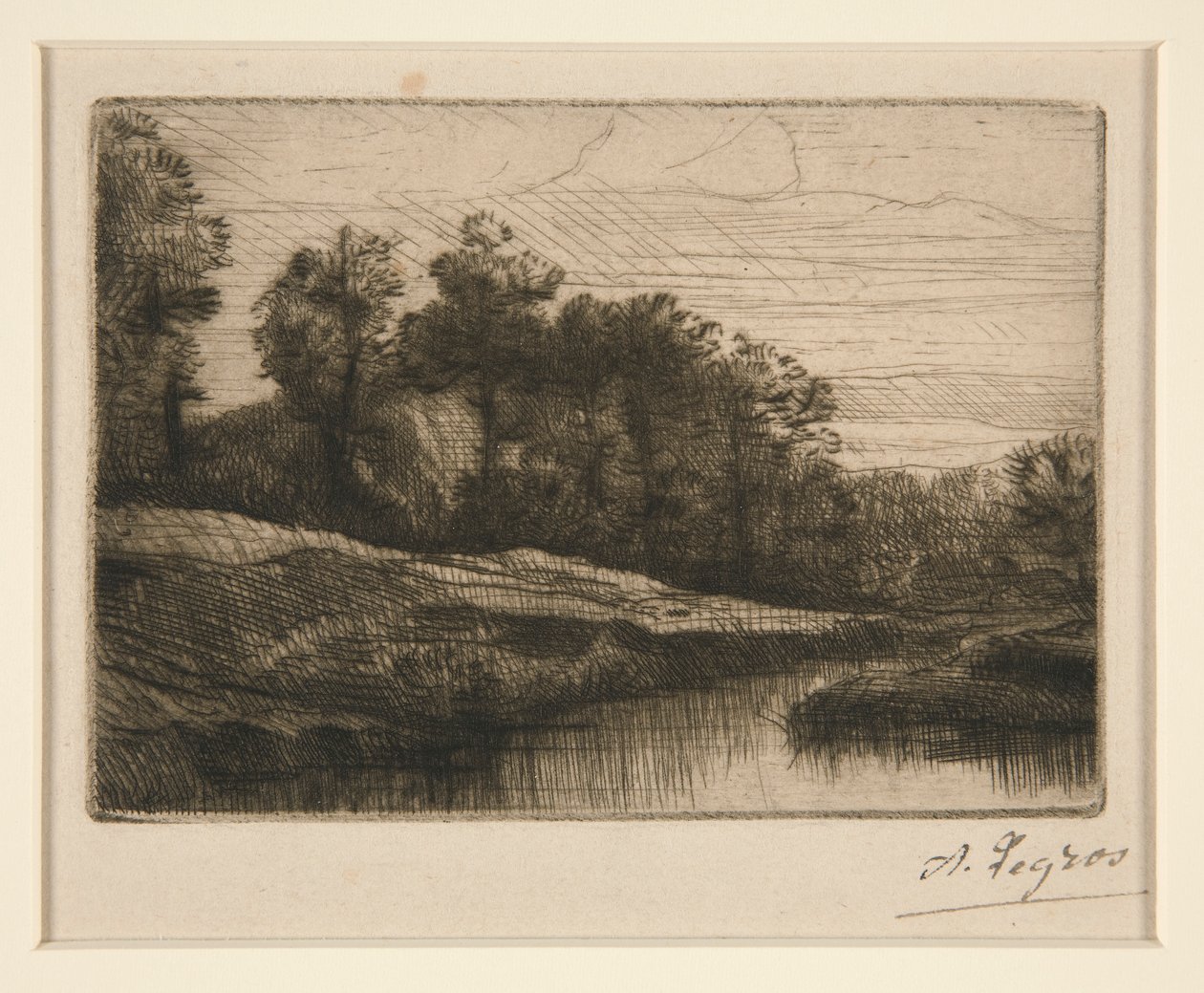 Pôr do Sol de Alphonse Legros