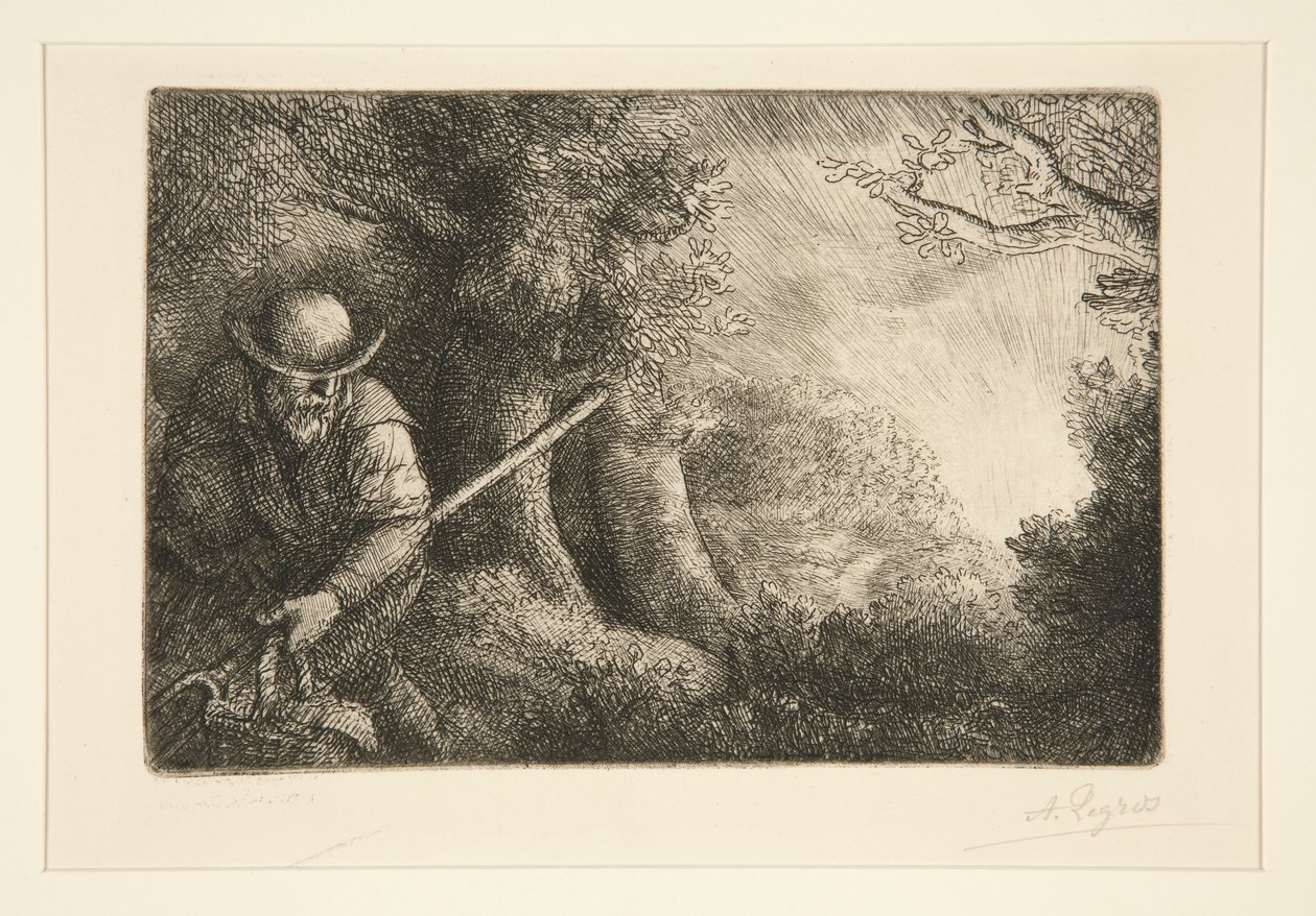 Le jardinier (O Jardineiro) de Alphonse Legros
