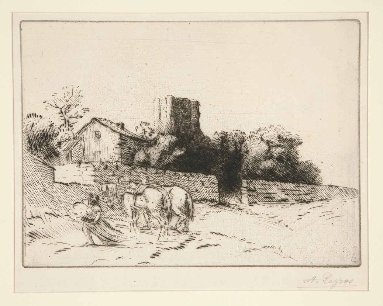A Muralha da Reitoria de Alphonse Legros
