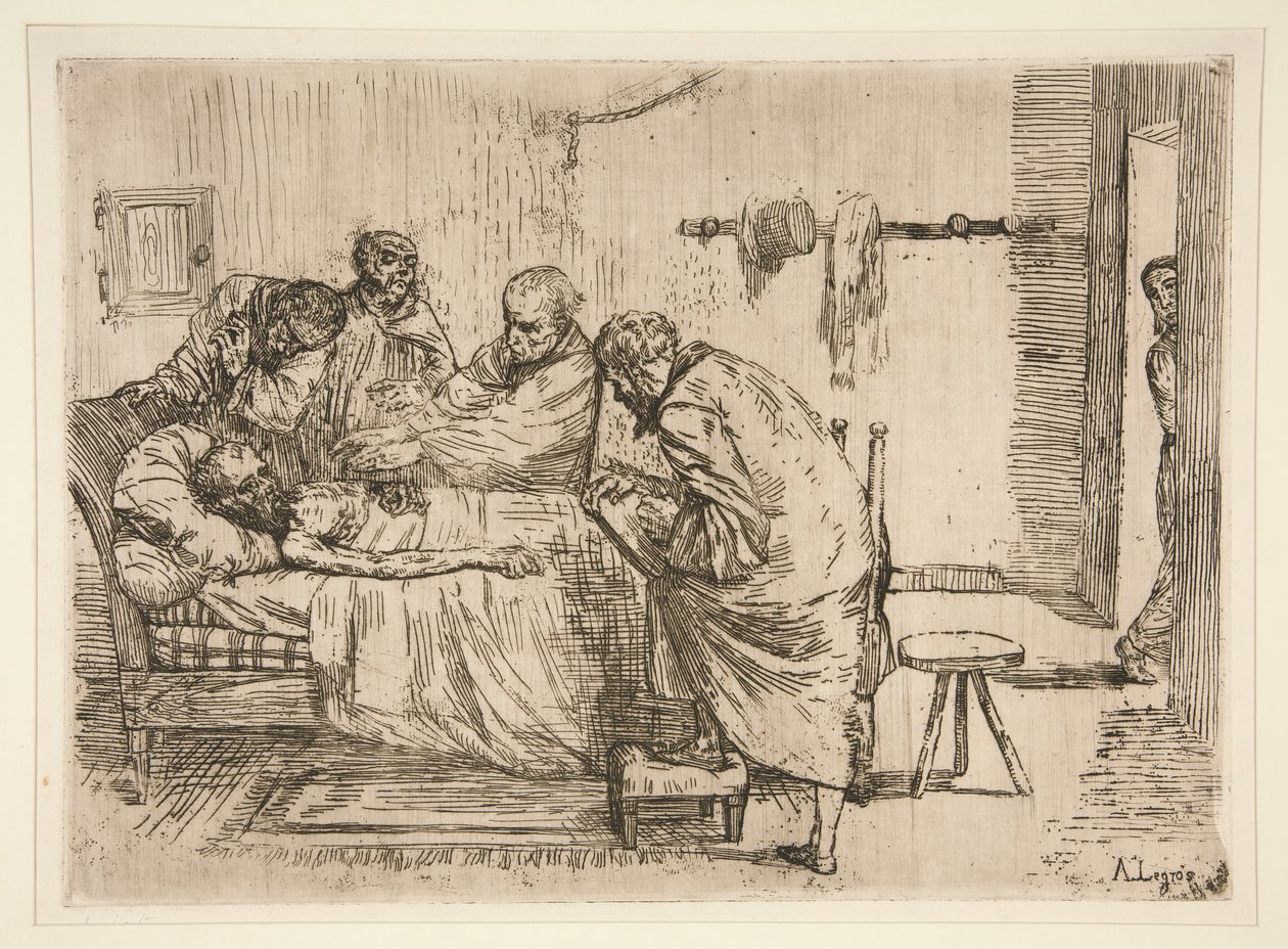 Le verite sur le cas de M. Valdemar (Os fatos no caso de M. Valdemar) de Alphonse Legros