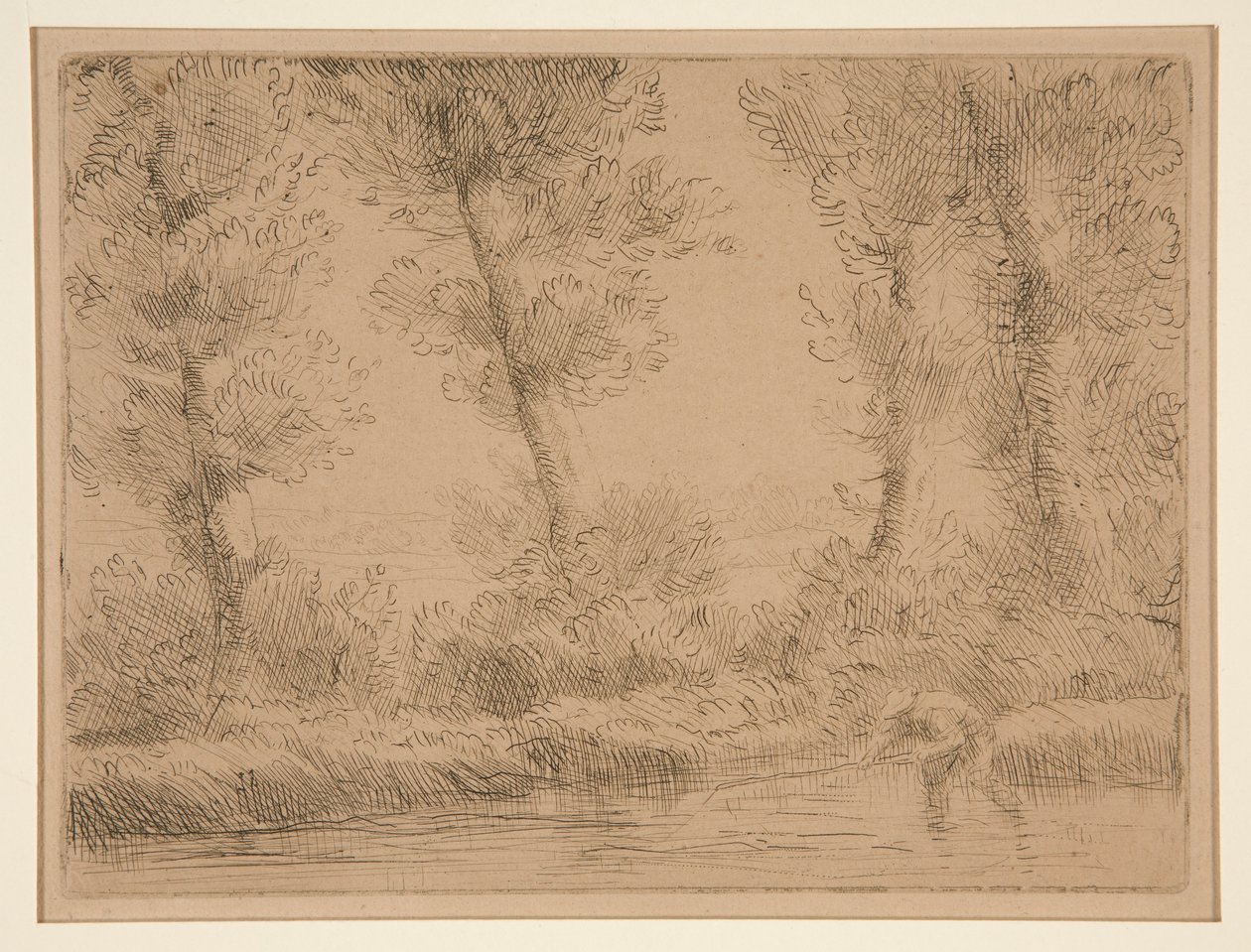 Les Bords de la Liane (As margens do Liane) de Alphonse Legros