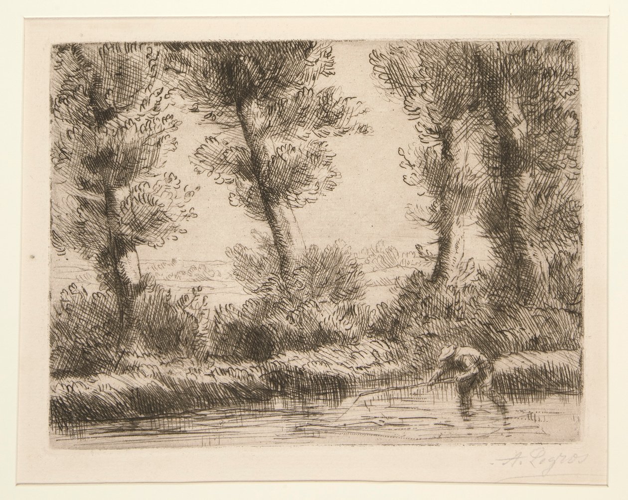 Les Bords de la Liane (Os Bancos da Liane) de Alphonse Legros