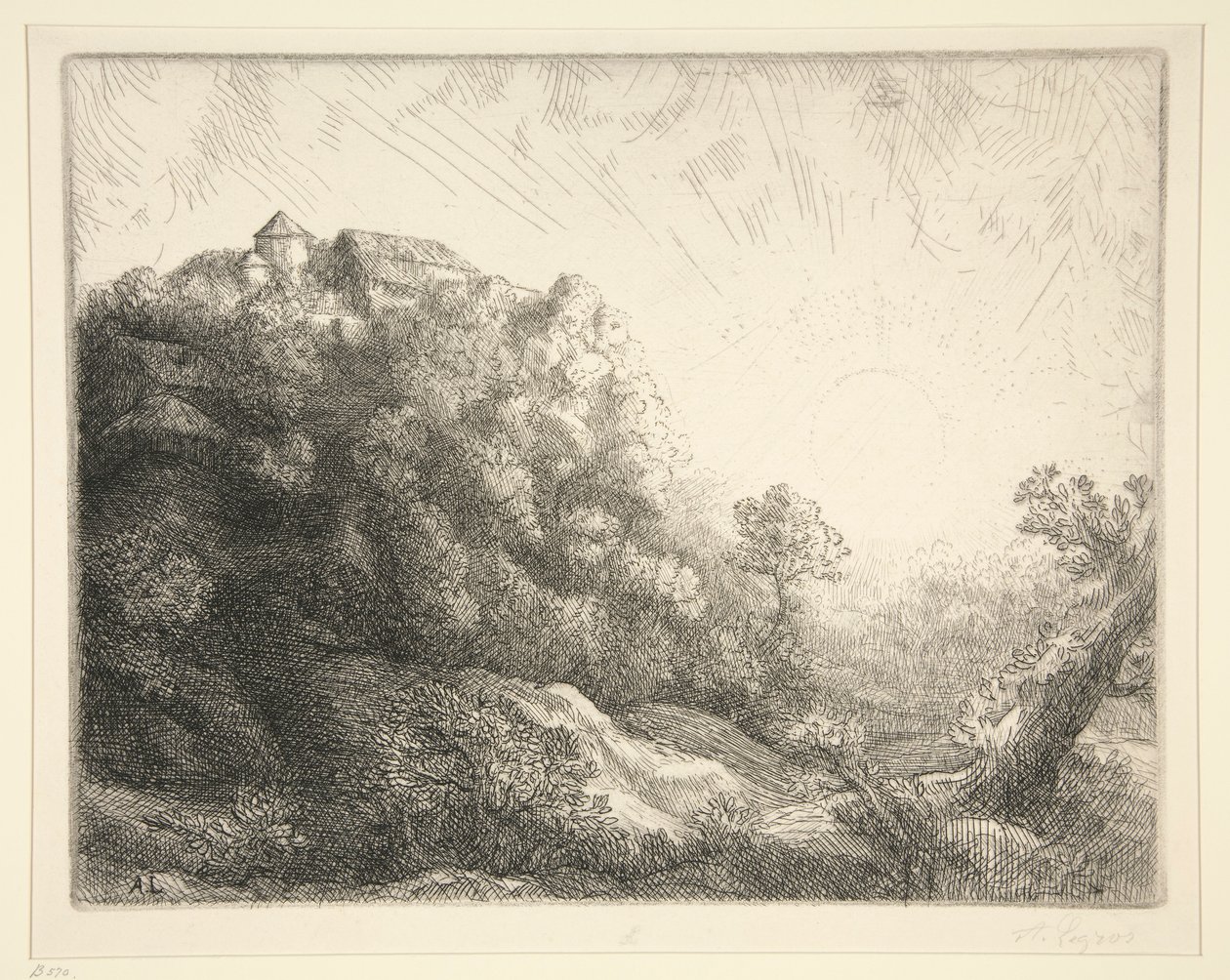 Nascer do sol: l de Alphonse Legros