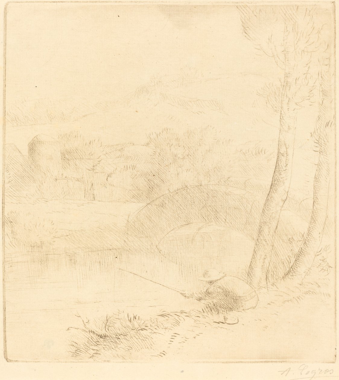 Pequeno Pescador O pequeno pescador. de Alphonse Legros