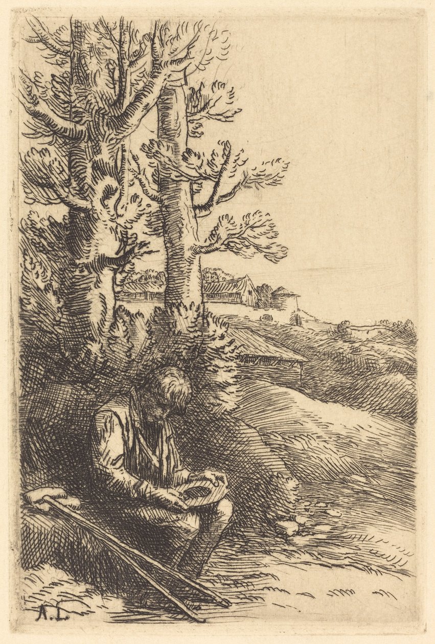 Pequeno Mendigo O pequeno mendigo. de Alphonse Legros