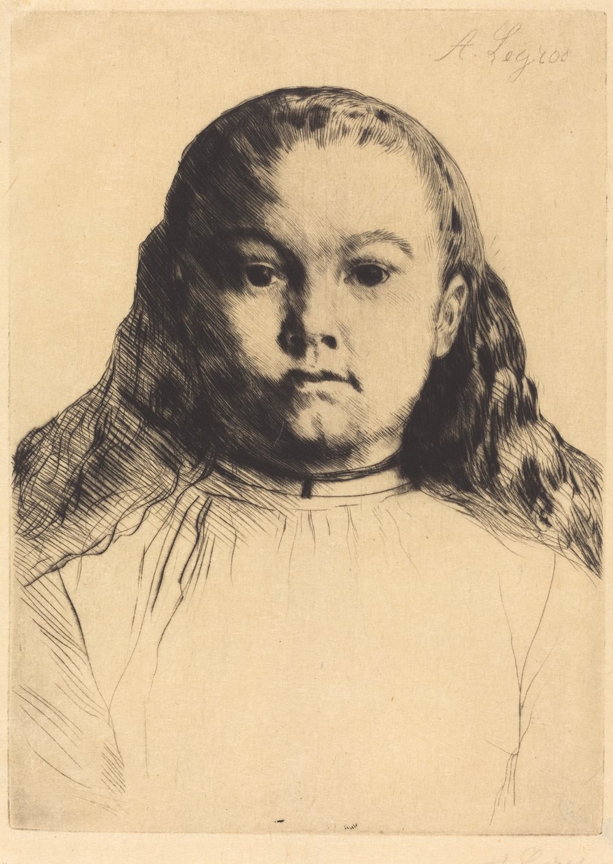 Pequena Marie (La petite Marie) de Alphonse Legros