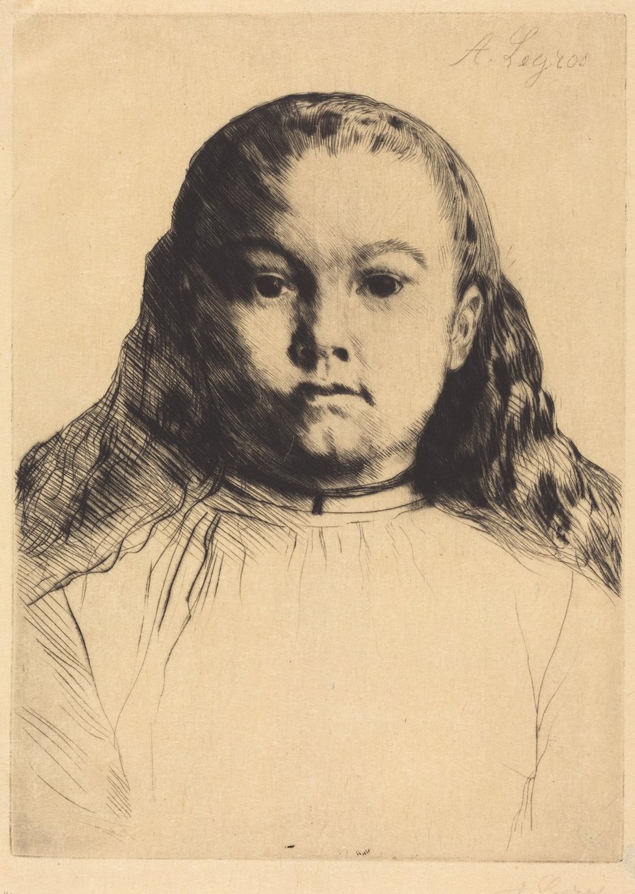 Pequena Marie de Alphonse Legros