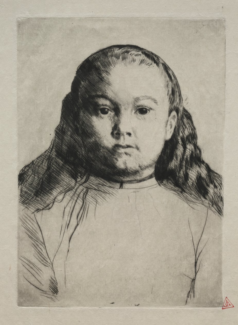 Pequena Maria de Alphonse Legros