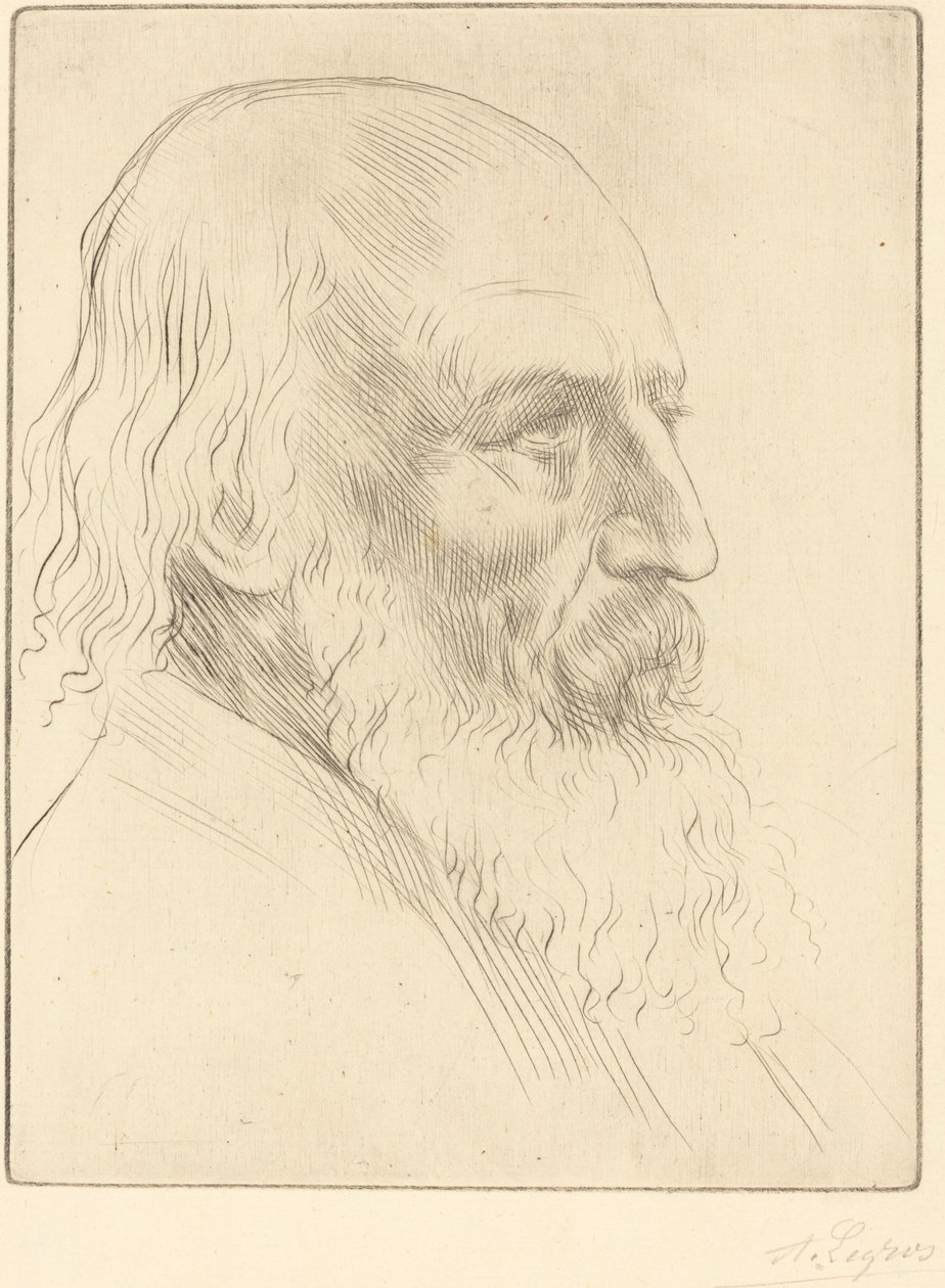 Lord A. Tennyson, 3ª placa. de Alphonse Legros
