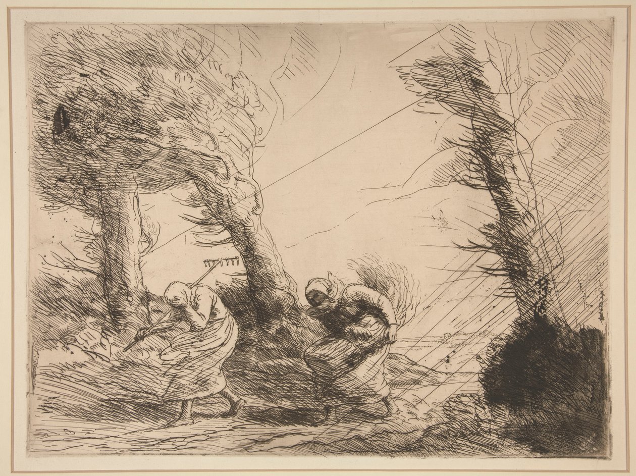 Colheitadeiras surpresas com o de Alphonse Legros