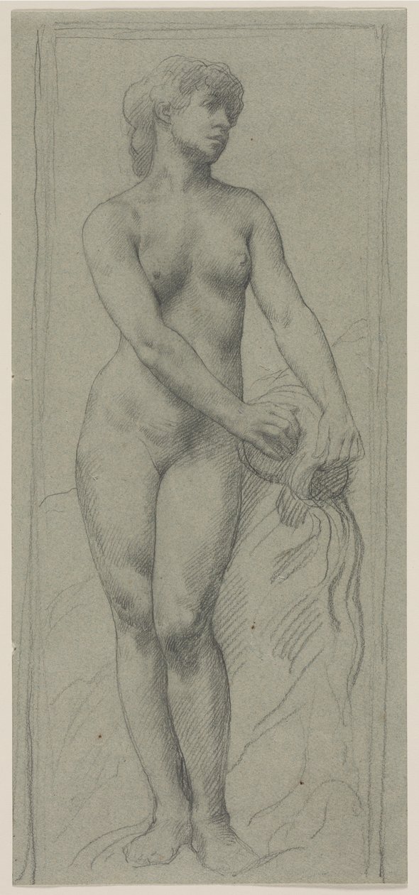 Mulher nua de Alphonse Legros