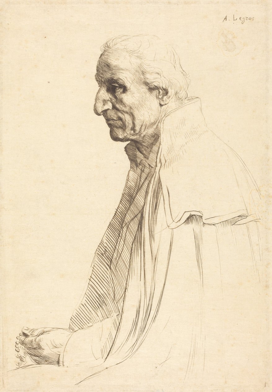 Velho espanhol de Alphonse Legros