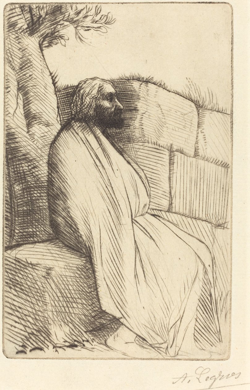Philospher (Le philosophe) de Alphonse Legros
