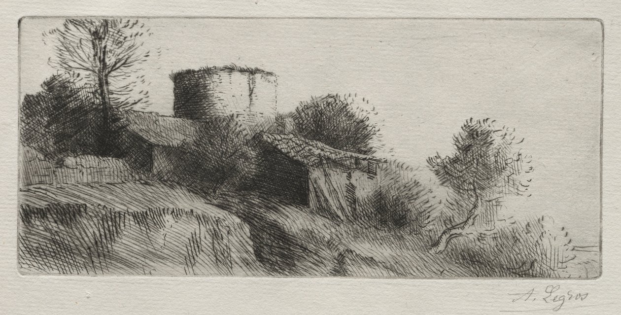 Torre de pombos. de Alphonse Legros