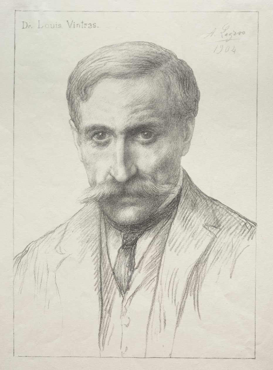 Retrato do Dr. Louis Vintras de Alphonse Legros