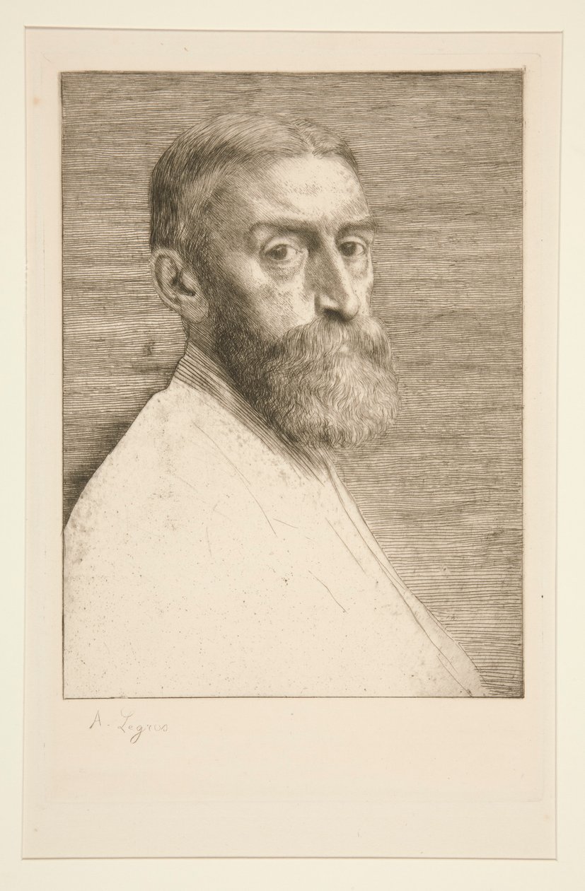 Retrato de E. J. Poynter, Esq. de Alphonse Legros