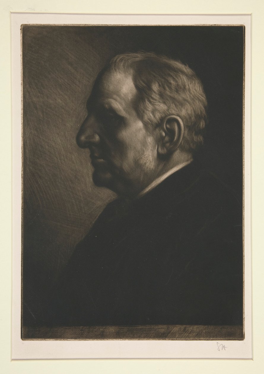 Retrato de Seymour Haden de Alphonse Legros