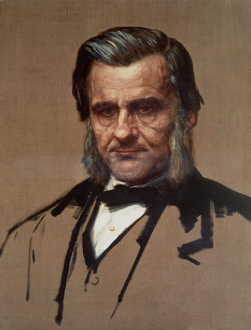 Retrato de Thomas Henry Huxley (1825-95) de Alphonse Legros