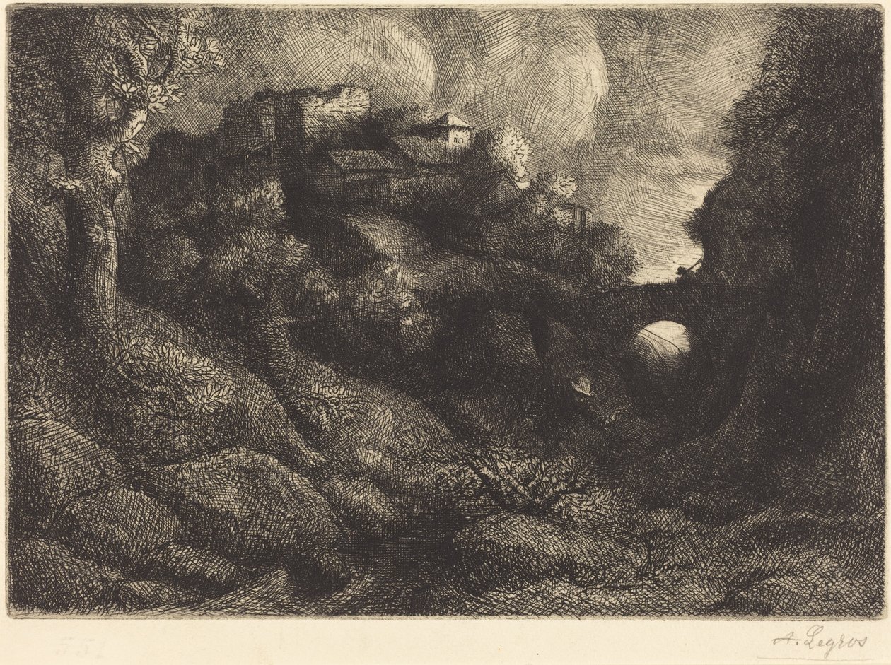 Remembrance of Italy (Memórias da Itália) de Alphonse Legros
