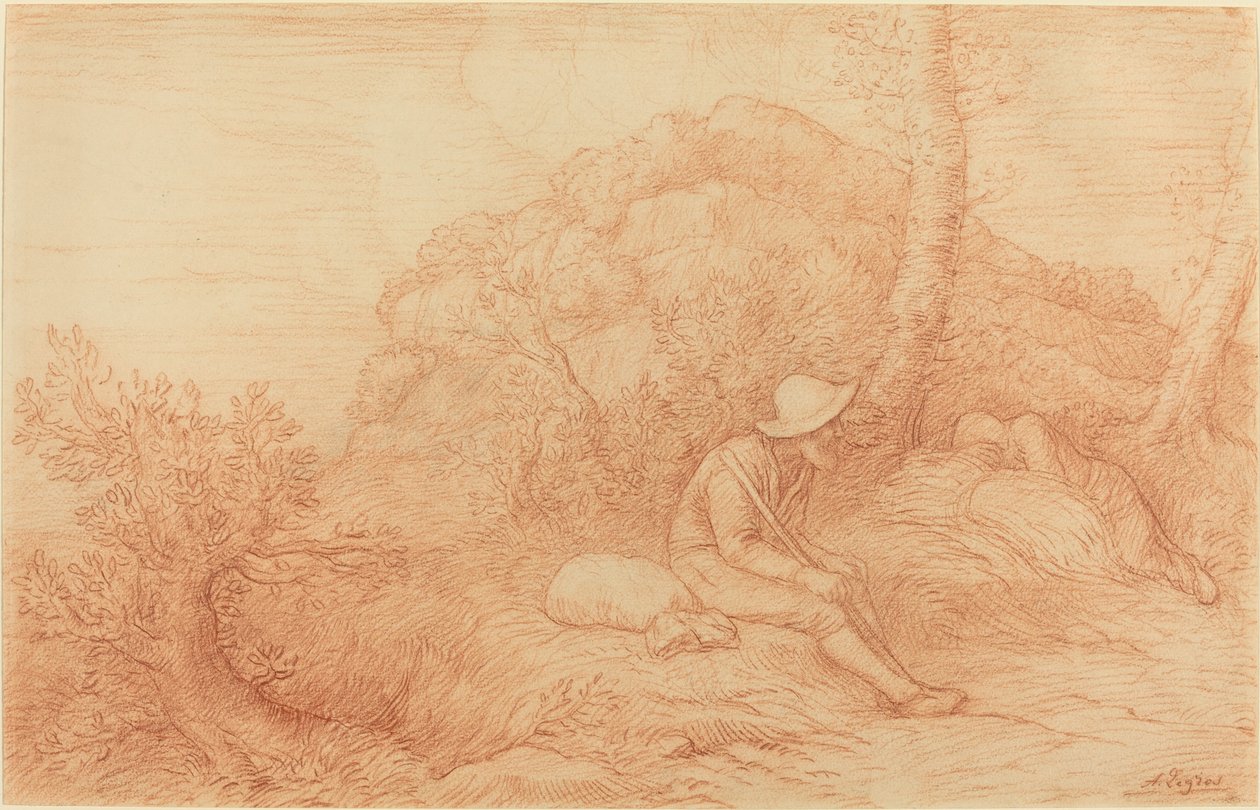Descanso. de Alphonse Legros