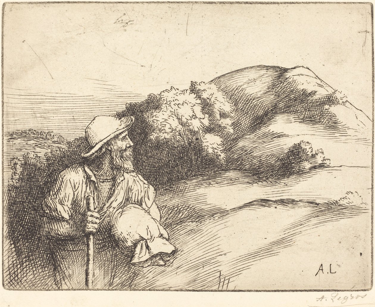 Retorno dos Campos (Le retour des champs) de Alphonse Legros