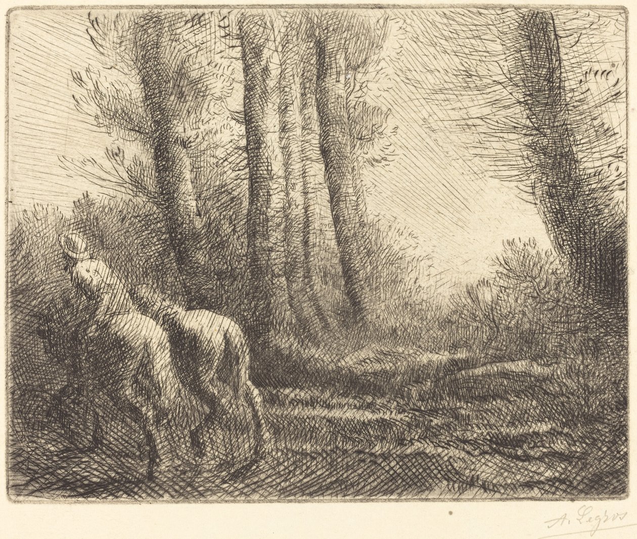 Retorno da lavoura Le retour de laborage. de Alphonse Legros