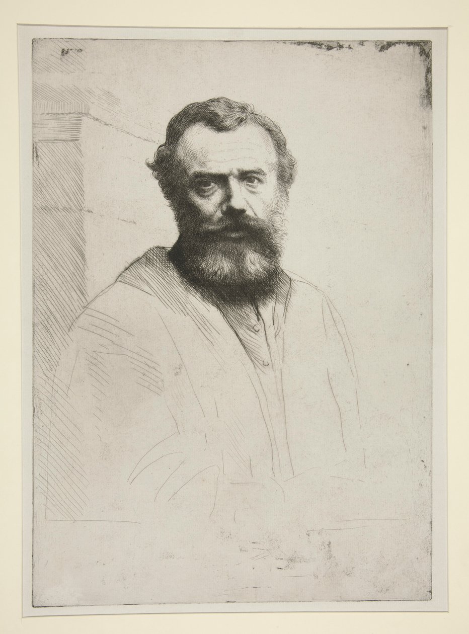 Auto-retrato de Alphonse Legros