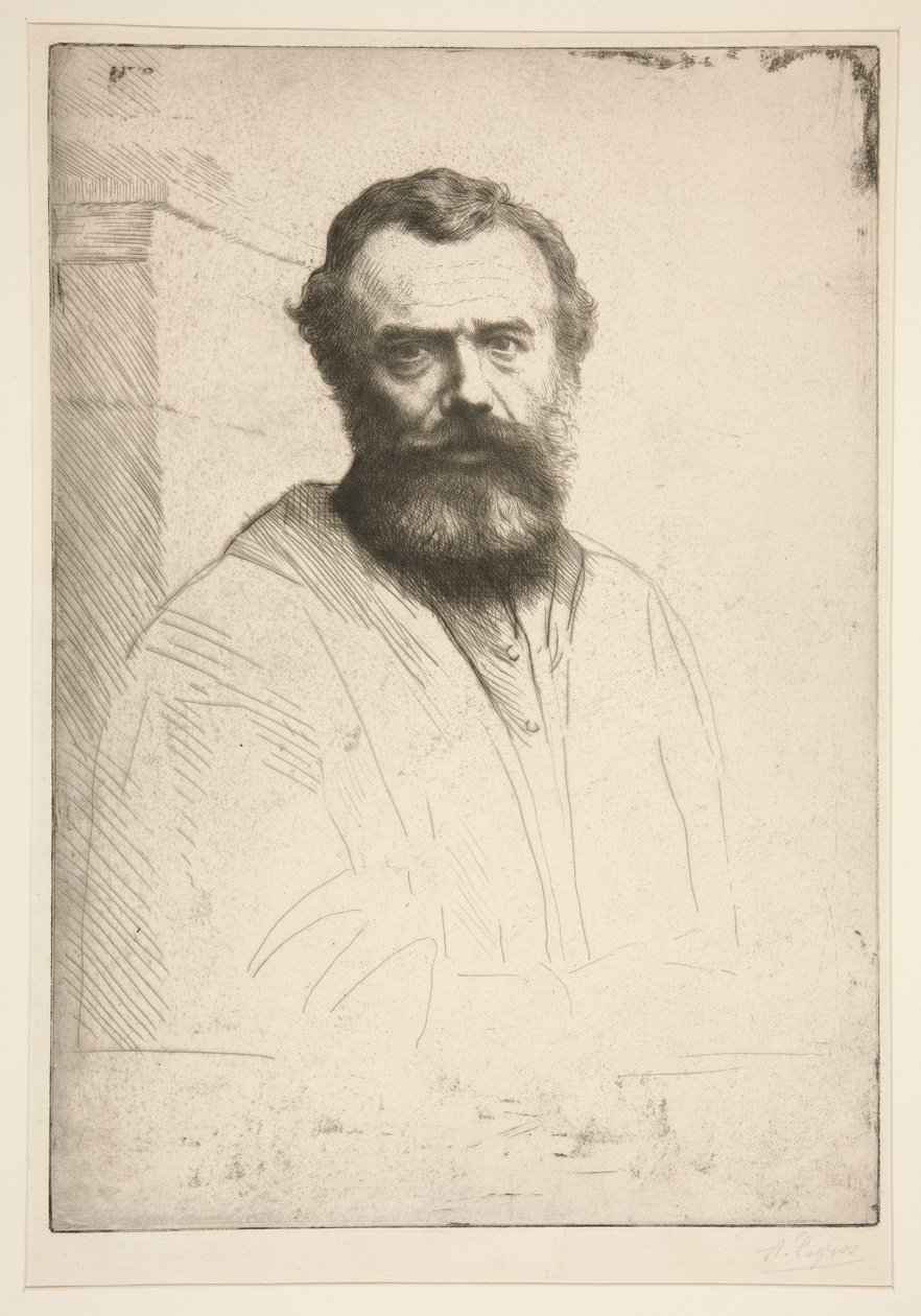 Auto-retrato de Alphonse Legros