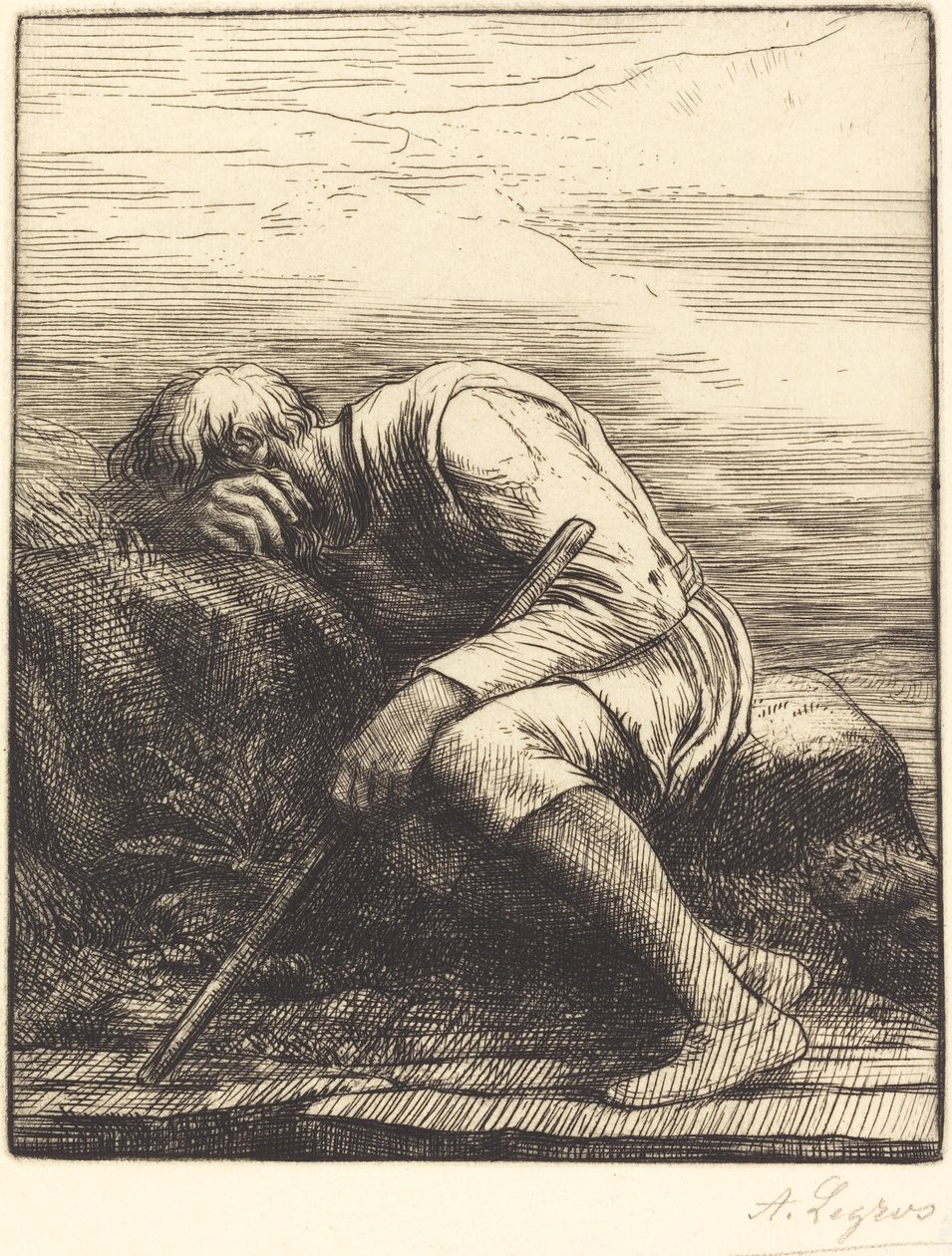 Sinbad, o marinheiro (Sinbad le marin) de Alphonse Legros