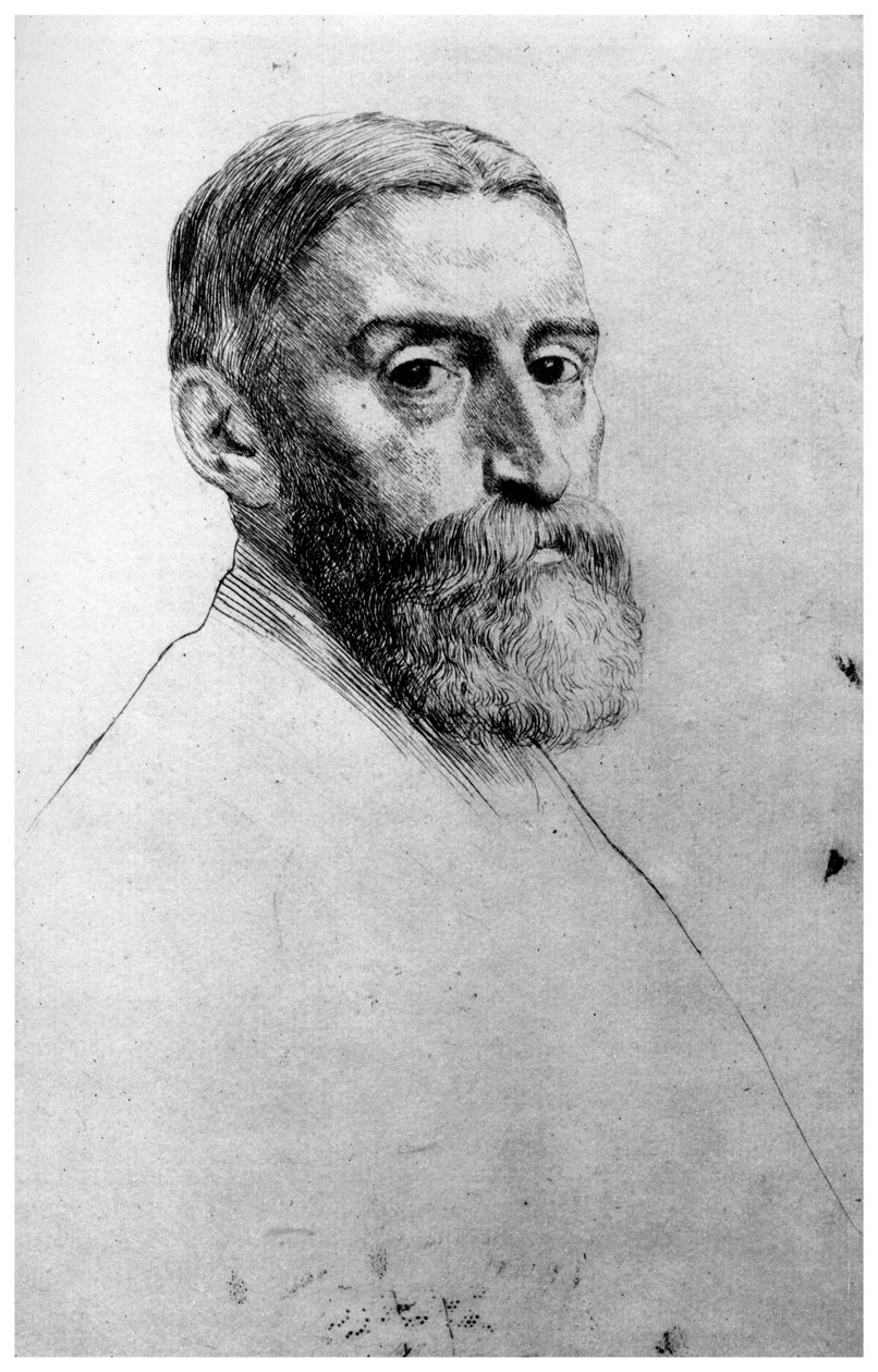 Sir E Poynter, c1860-1910 1924 de Alphonse Legros
