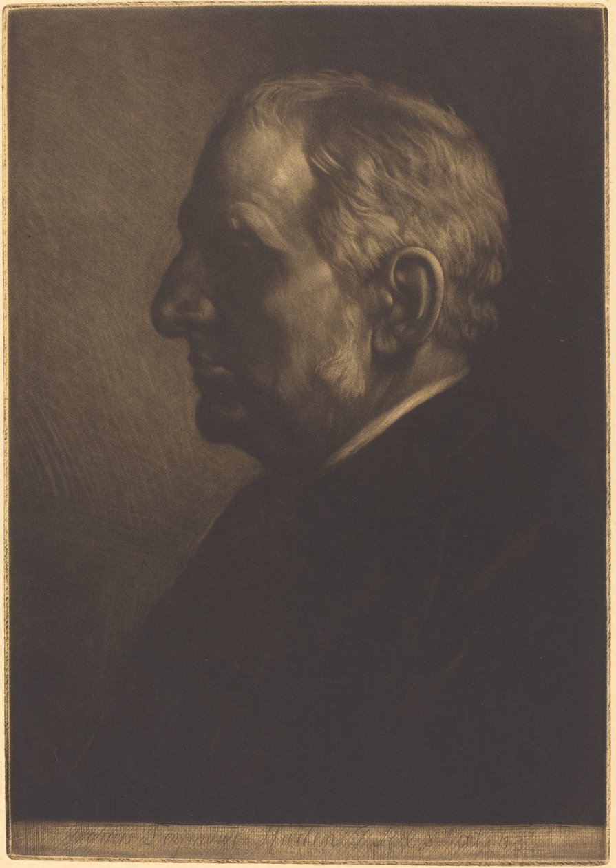 Senhor Seymour Haden. de Alphonse Legros