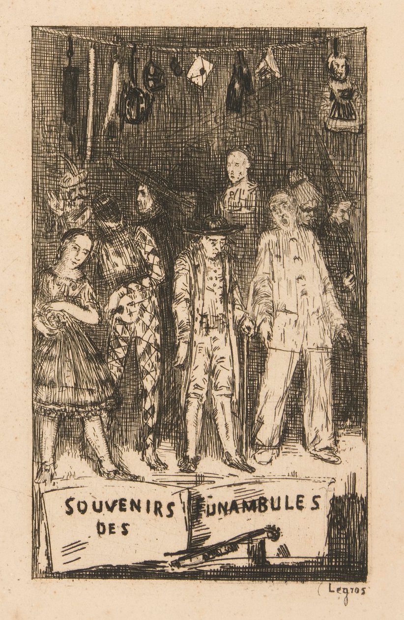 Memórias dos Funambulistas de Alphonse Legros
