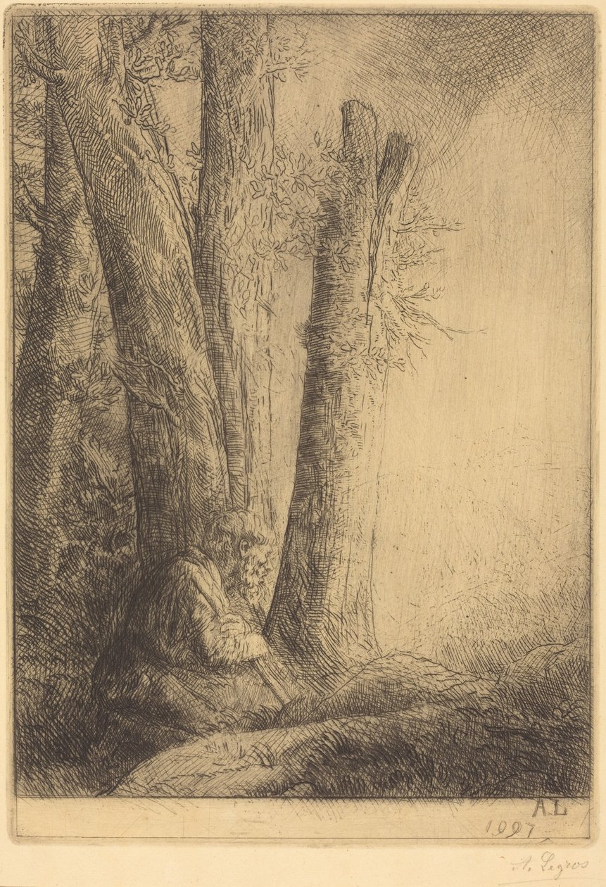Estudo para O filho pródigo de Alphonse Legros