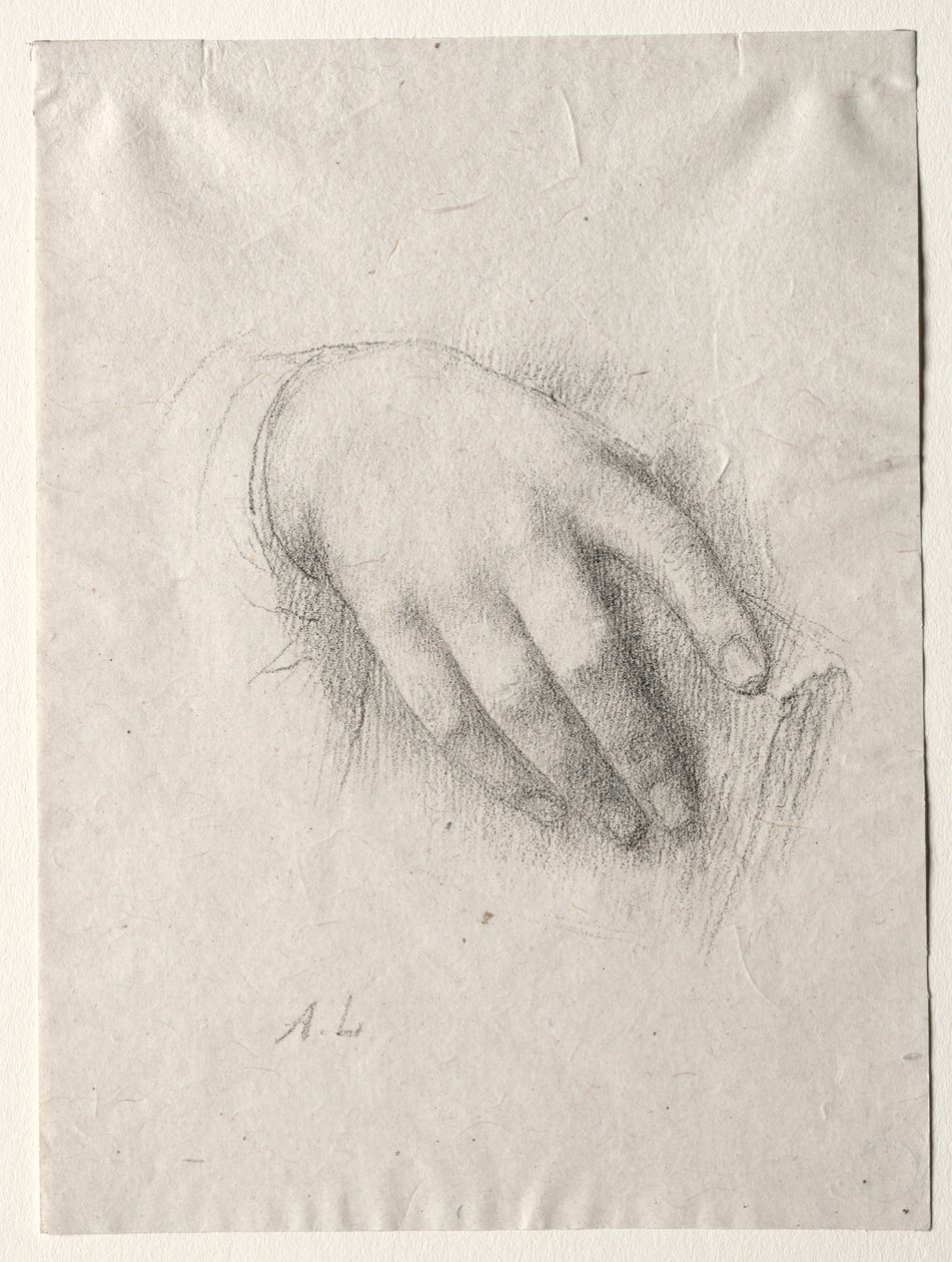 Estudo das mãos. de Alphonse Legros