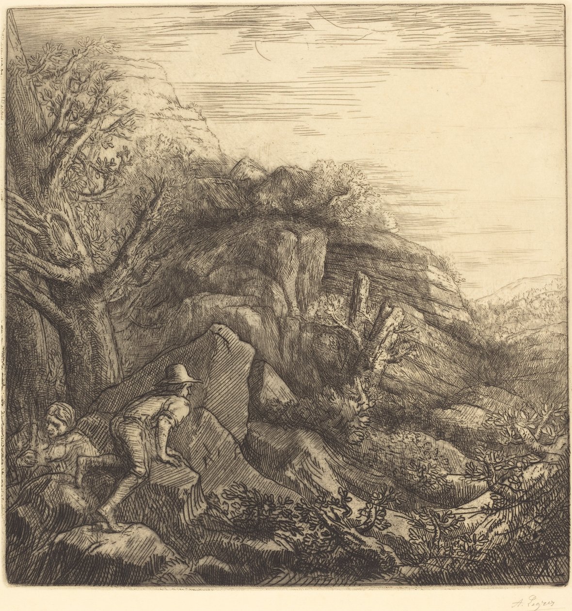 Nascer do sol (Um nascer do sol) de Alphonse Legros