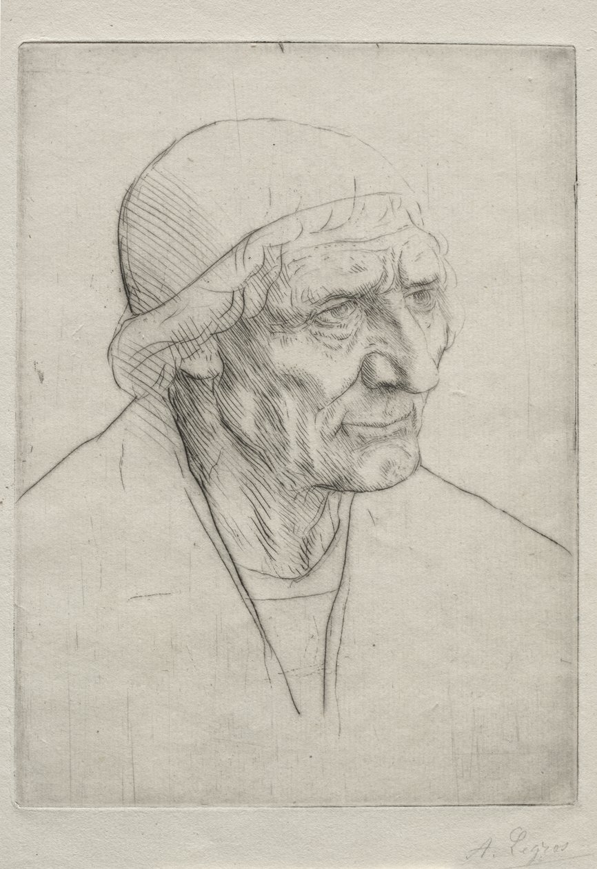 Cabeça de bênção de Alphonse Legros