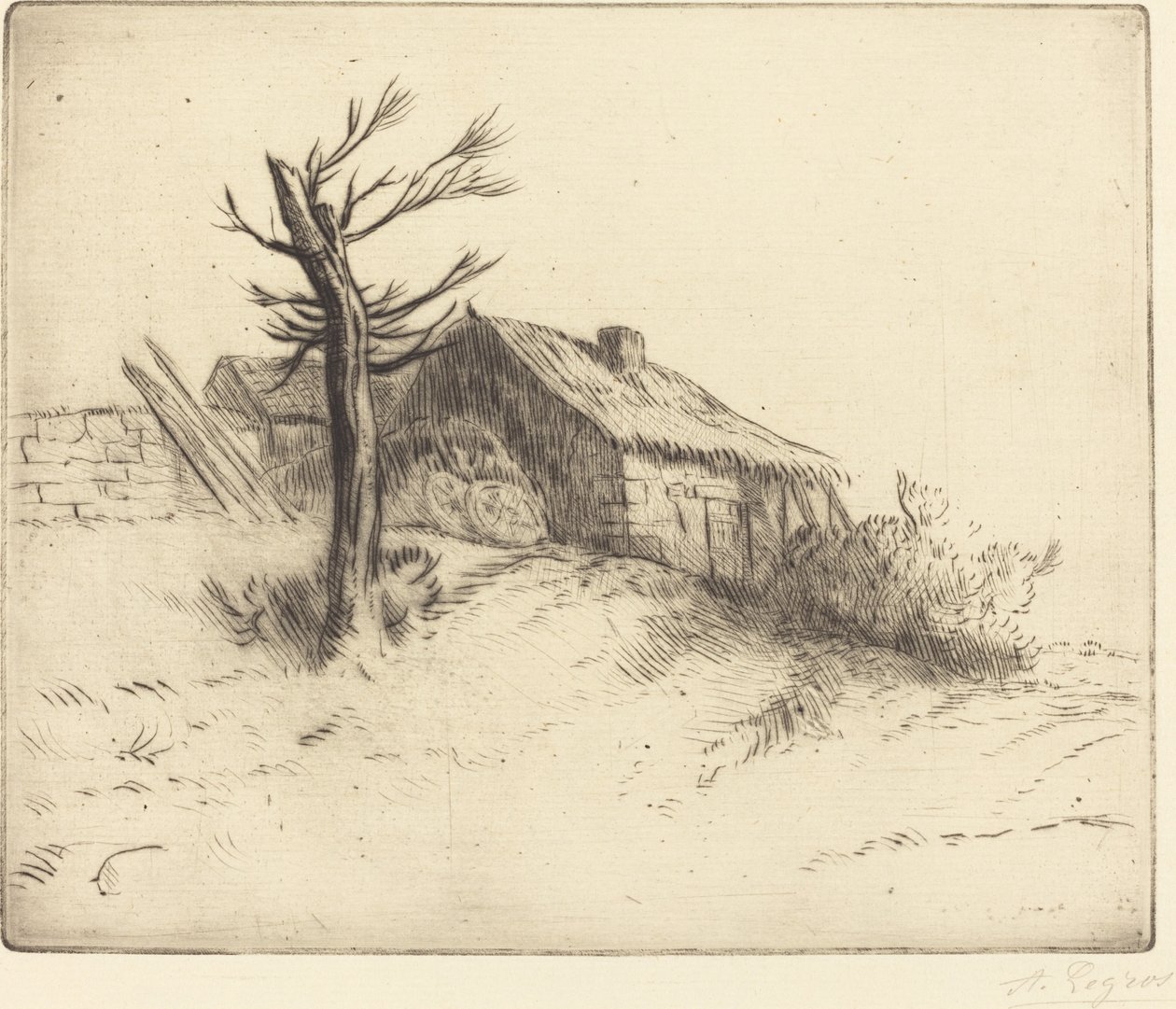 Chaumière Chaumière. de Alphonse Legros