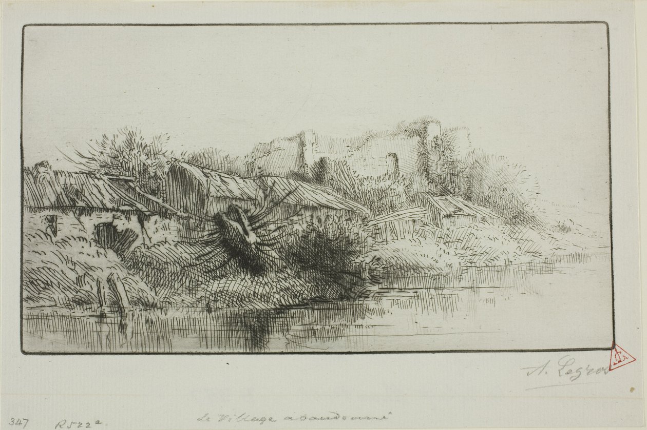 A Aldeia Abandonada de Alphonse Legros