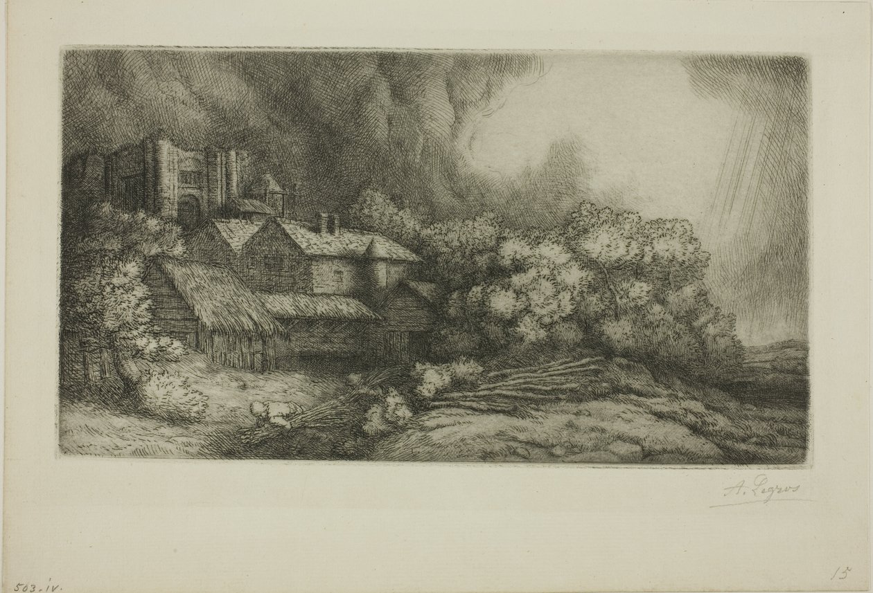 A Fazenda da Abadia de Alphonse Legros