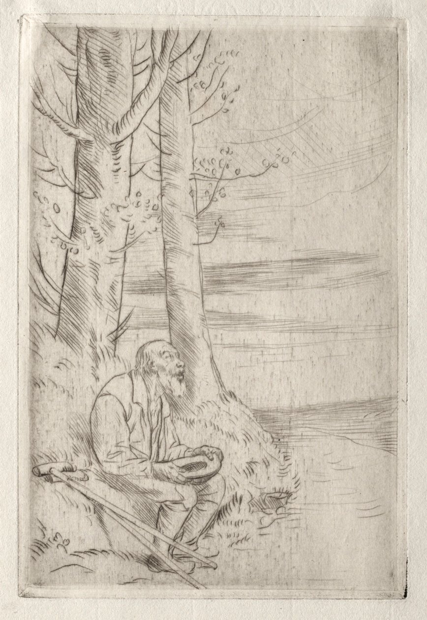 O Mendigo Cego. de Alphonse Legros