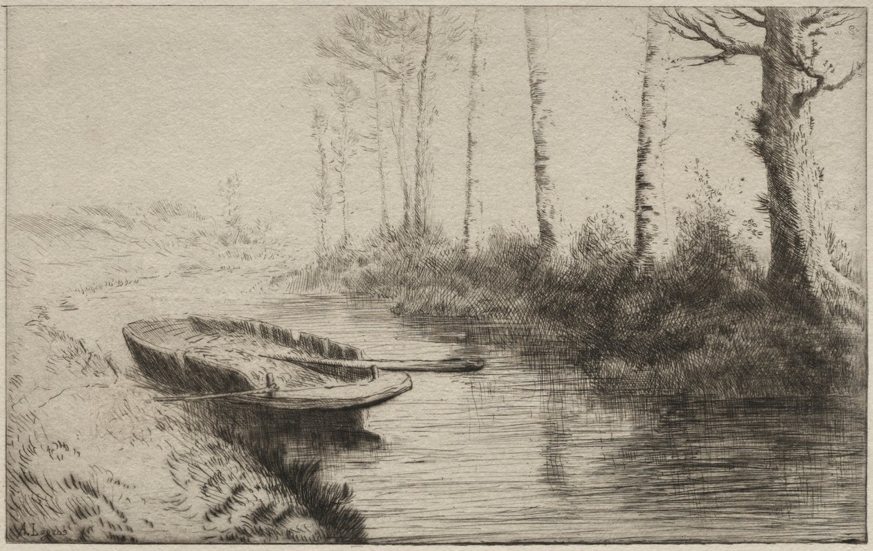 O Canal, Manhã de Alphonse Legros