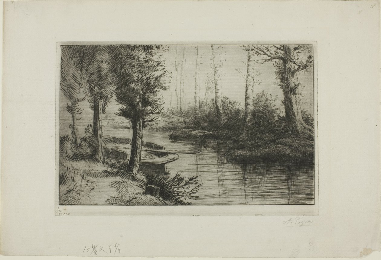 O Canal: Manhã de Alphonse Legros