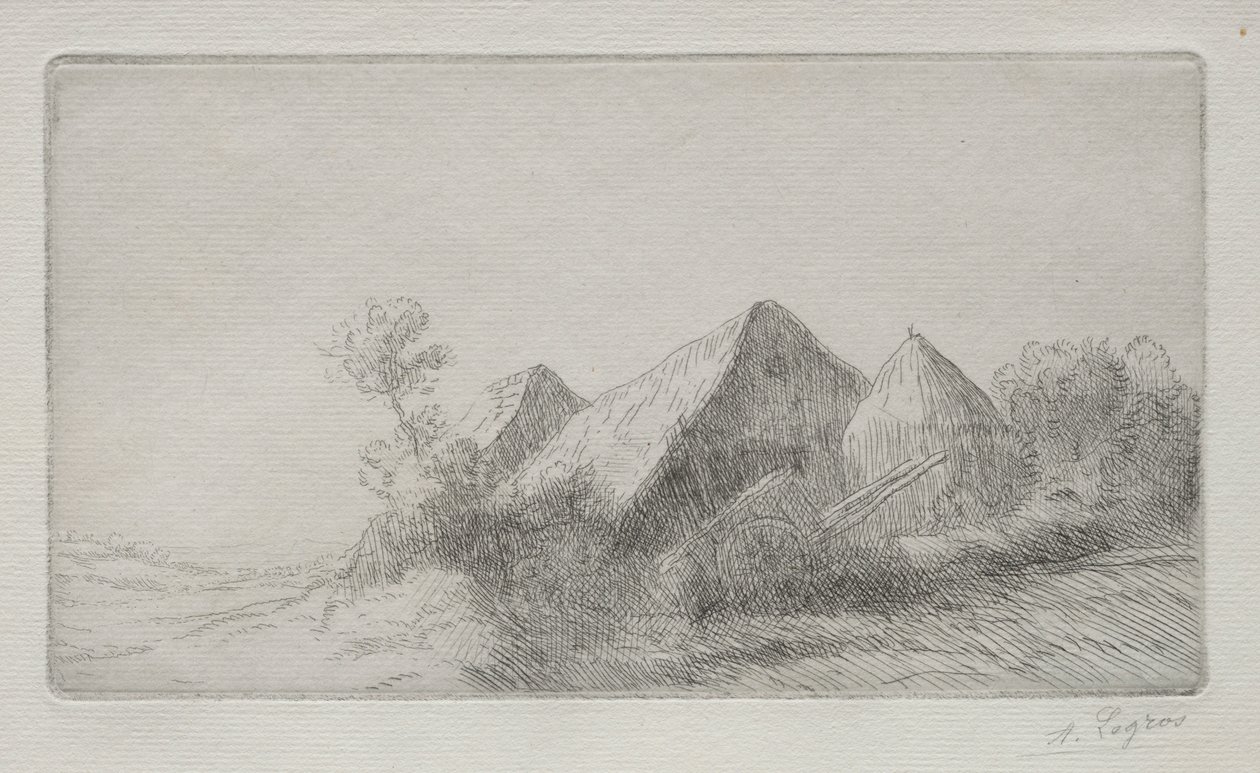 O carrinho derramado. de Alphonse Legros
